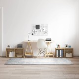 VidaXL Set comodă TV 2 pcs stejar artizanal 72 x 35 x 36.5 cm