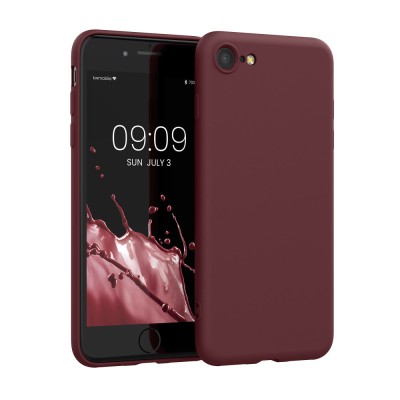 Husa pentru Apple iPhone 8 / iPhone 7 / iPhone SE 2, Fibre vegetale, Violet, 49979.190 foto