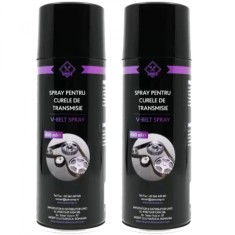 Pachet 2 x spray pentru curele de transmisie MTR 450 ml foto