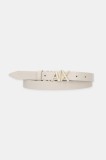 Armani Exchange curea de piele culoarea bej, XW002127 AF17157