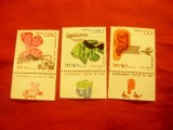 Serie Israel 1975 - Apararea mediului , 3 valori