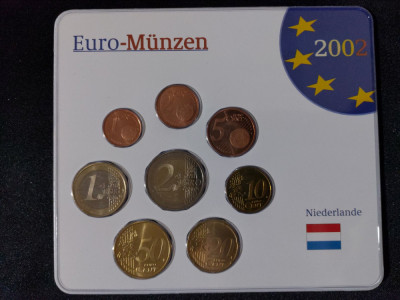 Euro set - Olanda 2001 , UNC foto