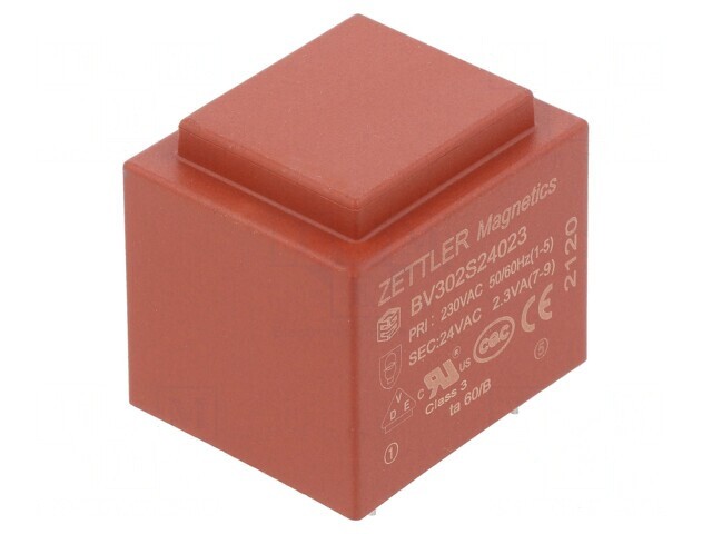 Transformator &Icirc;ncapsulat 2,3VA 230V-24V pentru PCB