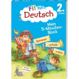 Fit f&uuml;r Deutsch 2. Klasse. Mein 5-Minuten-Block