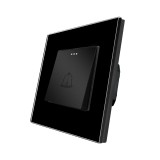 Cumpara ieftin Buton de Sonerie Mecanic LUXION cu Rama din Sticla SmartElectro IntelligentHouse