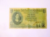 Rară! Africa de Sud 2 Rand 1962,bancnota din imagini la cel mai mic preț