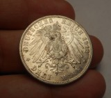 3 Marci Mark 1912 A UNC Piesa de Colectie