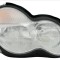 Far Mercedes Clasa C (W203) 05.2000-03.2004 AL Automotive lighting partea Dreapta, tip bec H7+H7, reglaj pneumatic