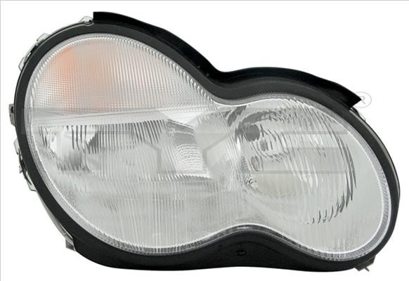 Far Mercedes Clasa C (W203) 05.2000-03.2004 AL Automotive lighting partea Dreapta, tip bec H7+H7, reglaj pneumatic