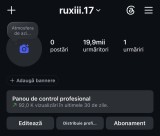 Cont de Instagram v&acirc;nzare