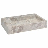 Gossi chiuveta, gri, 58x39x10 cm, marmura