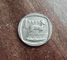 C50 - Moneda foarte veche - 1 rand - Africa de Sud - 1993