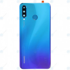 Huawei P30 Lite (MAR-LX1A MAR-L21A) Capac baterie albastru păun (VERSIUNEA CAMERA SPATE 24MP) 02352PNR 02352PMK