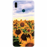 Husa silicon pentru Huawei Y9 2019, Sunflowers