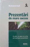 PREZENTARI DE MARE SUCCES-RICHARD HALL