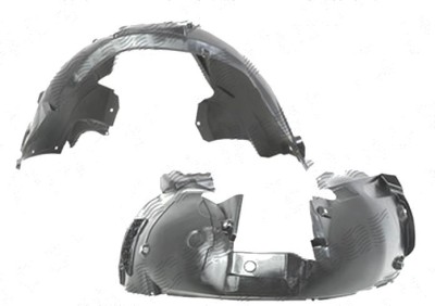 Carenaj aripa interioara, aparatori noroi Audi A4/S4 (B8), 11.2011-12.2015 Model S4, fata, Stanga, polipropilena (PP/PPE) foto