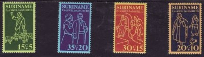 C1641 - Surinam 1975 - Pastele 4v. neuzat,perfecta stare foto