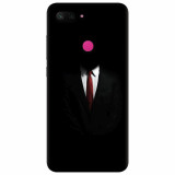Husa silicon pentru Xiaomi Mi 8 Lite, Mystery Man In Suit