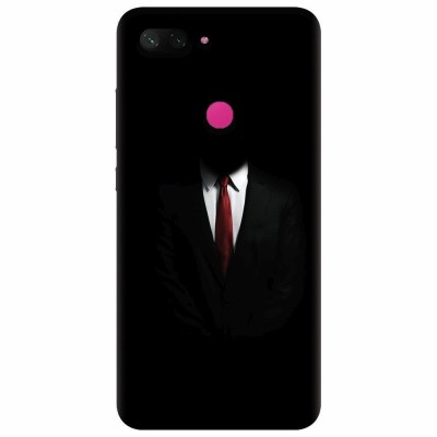 Husa silicon pentru Xiaomi Mi 8 Lite, Mystery Man In Suit foto
