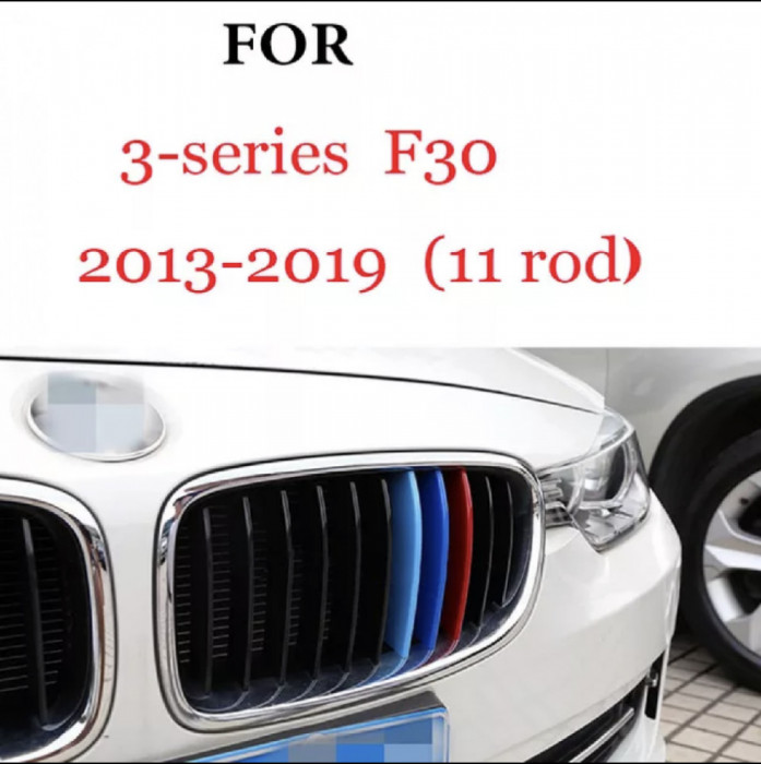 Ornament grila BMW seria 3 M POWER 2013-2019 11 bare