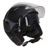 Casca Moto Open Face SMK Cooper Matt Black MA200, Marimea XS, Jet, Unisex, Termoplast