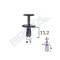 CLIPS FIXARE PENTRU MERCEDES 5X11.2MM - NEGRU SET 10 BUC 61929