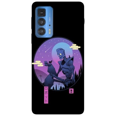 Husa compatibila cu Motorola G20 model Gentle Robot, Silicon, TPU, Viceversa foto