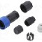 Conector circular, tata, 3 pini, BULGIN - PXP4010/03P/3035