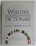 THE NEW INTERNATIONAL WEBSTER &#039; S COMPREHENSIVE DICTIONARY OF THE ENGLISH LANGUAGE , DELUXE ENCYCLOPEDIC EDITION , 1996