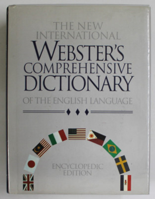 THE NEW INTERNATIONAL WEBSTER &amp;#039; S COMPREHENSIVE DICTIONARY OF THE ENGLISH LANGUAGE , DELUXE ENCYCLOPEDIC EDITION , 1996 foto