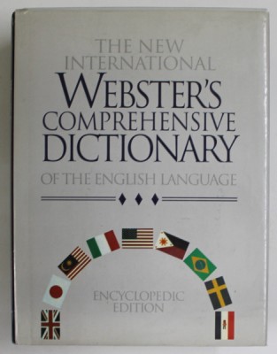 THE NEW INTERNATIONAL WEBSTER &amp;#039; S COMPREHENSIVE DICTIONARY OF THE ENGLISH LANGUAGE , DELUXE ENCYCLOPEDIC EDITION , 1996 foto