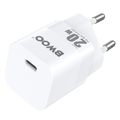 Incarcator retea 20w usb c - alb foto