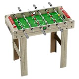 Masa de Fotbal cu Teren si 18 Jucatori Flippy, 6 Manere, cu Tablou pentru Scor, din Metal, Lemn si ABS, 81 x 43 x 78 cm, cu Picioare, pentru copii/adu