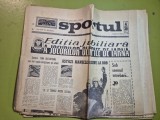 Ziarul sportul 10 februarie 1968 - editia jubiliara a jocurilor olimpice de iarna grenoble,echipa de fotbal farul constanta