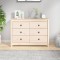vidaXL Dulap lateral, 100x40x72 cm, lemn masiv de pin 821764
