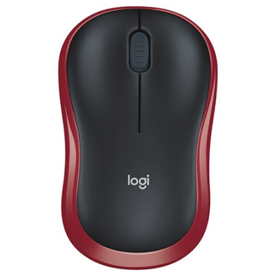 MOUSE OPTIC LOGITECH WIRELESS M185 ROSU EuroGoods Quality foto