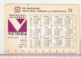 bnk cld Calendar de buzunar 1973 Magazinul universal Victoria