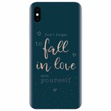 Husa silicon pentru Apple Iphone X, Fall In Love