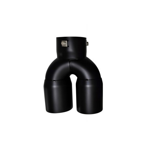 Ornament toba negru mat universal diametru 76mm Cod: M2009-76