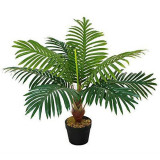 Palmier artificial cu ghiveci, verde, 60 cm GartenVIP DiyLine