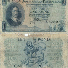 1952 ( 3 I ) , 1 pound ( P-92d.2 ) - Africa de Sud