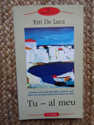Tu - al meu - Erri de Luca foto