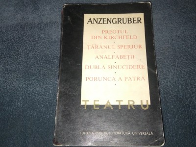 ANZENGRUBER TEATRU foto