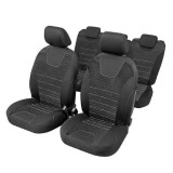 Huse Scaune Auto Individuale 5 locuri Fiat Doblo - RoGroup, negru