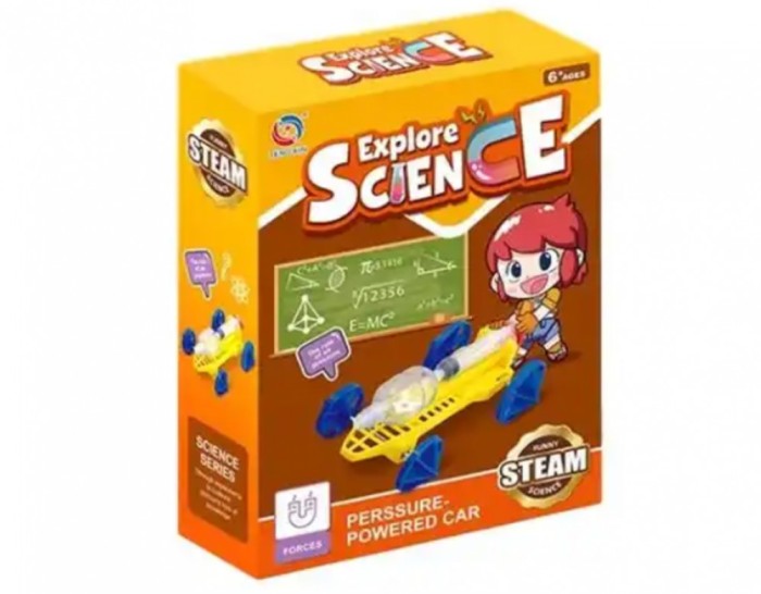Masina alimentata cu presiunea aerului STEAM, Kit DIY-do It Yourself
