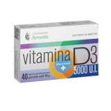 Vitamina D3 5000 UI 40 comprimate Laboratoarele Remedia