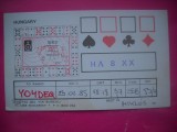 HOPCT 15194 UNGARIA --CARTE POSTALA RADIO AMATOR / RADIOAMATORI -CIRCULATA
