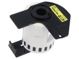 Bandă din folie galbenă de 62mm
