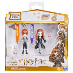 Set 2 figurine Harry Potter - Ron si Ginny Weasley, 7.5 cm