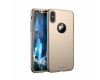 Husa Ipaky 360 Grade Ultra Slim Compatibila Cu iPhone X Gold Folie Ecran Inclusa